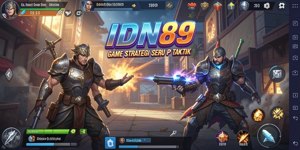 Tangkapan layar gameplay IDN89 dengan aksi strategi yang mendebarkan.