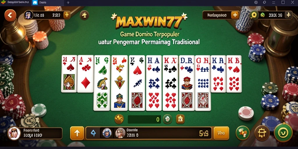 Tampilan gameplay menarik dari MAXWIN77 dengan grafis yang menawan.